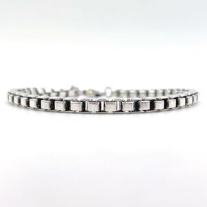 Tiffany & Co Venetian Chain Sv925 Silver Bracelet Silver